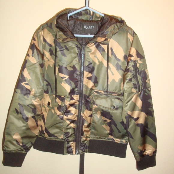 alpine camo bomber jacket